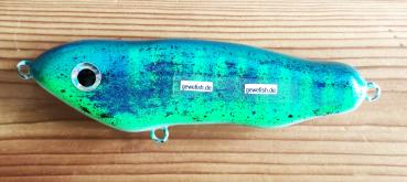 Gewefish- Dancer 16cm, Sinkend, blue Firetiger uv